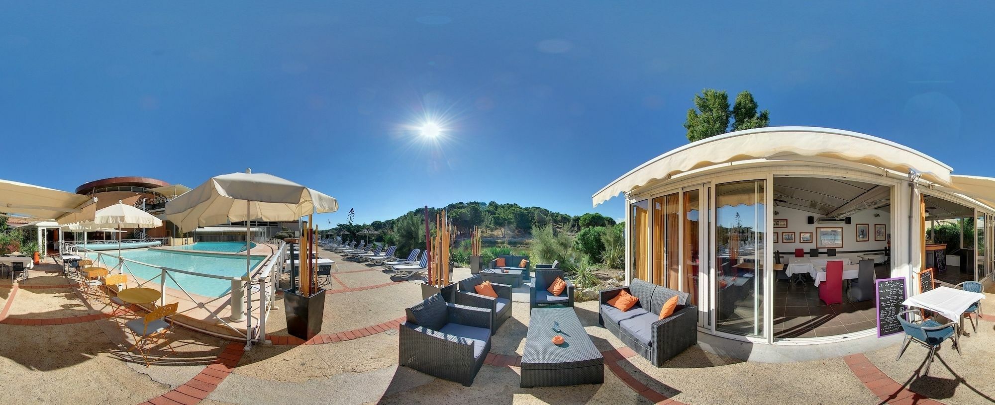 Hotel Le Phoebus Garden & Spa Gruissan Eksteriør bilde